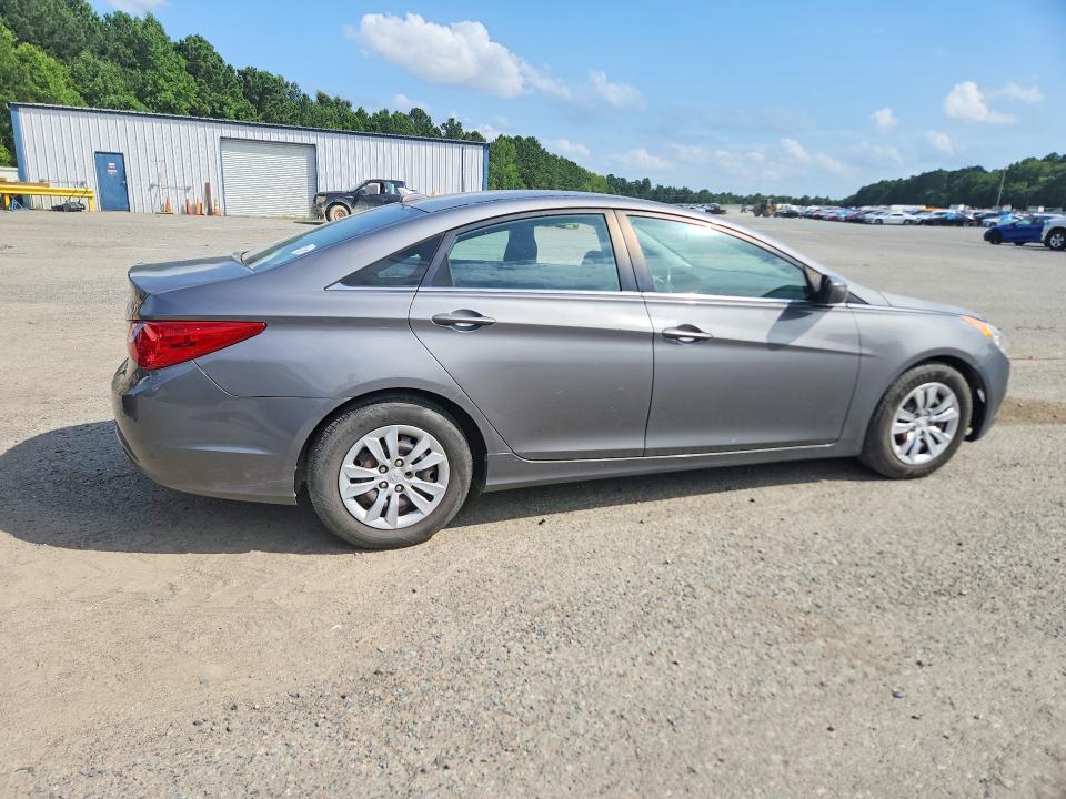 2011 Hyundai Sonata VIN 5NPEB4AC7BH094352 COPART salvage auction — REAR END, La - Cert Of Title-Salvage, sold $600 on 2026-07-02 (photo 3)