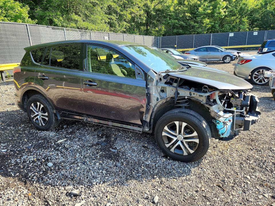 2018 Toyota Rav 4 VIN JTMBFREV3JJ209793 COPART salvage auction — FRONT END, Md - Cert Of Salvage < 75% Damage, sold $4,600 on 2026-07-21 (photo 4)
