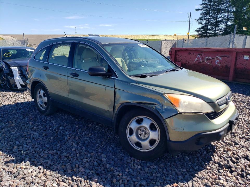 2007 Honda Cr-v VIN JHLRE48347C071034 COPART salvage auction — FRONT END, In - Cert Of Title-Salvage Title, sold $700 on 2026-07-21 (photo 4)
