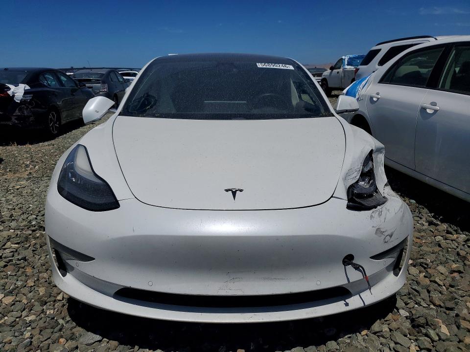 2019 Tesla Model 3 VIN 5YJ3E1EB4KF433369 COPART salvage auction — SIDE, Ca - Salvage Certificate, sold $3,550 on 2026-07-22 (photo 5)