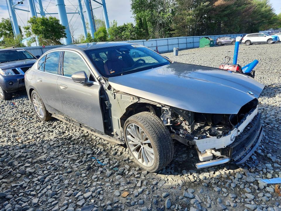 2024 BMW 5er VIN WBA53FJ01RCS51066 COPART salvage auction — FRONT END, Nj - Cert Of Title-Salvage, sold $25,500 on 2026-07-27 (photo 4)