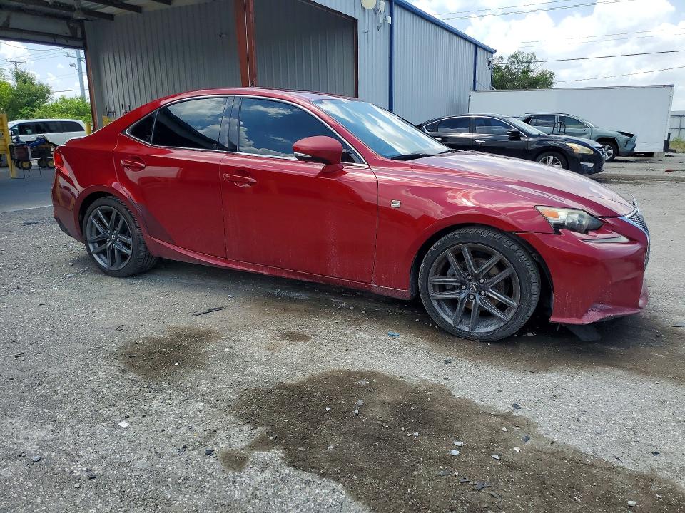 2014 Lexus Is VIN JTHBF1D2XE5013713 COPART salvage auction — FRONT END, FL - CERT OF TITLE SLVG REBUILDABLE, sold $2,250 on 2026-07-31 (photo 4)