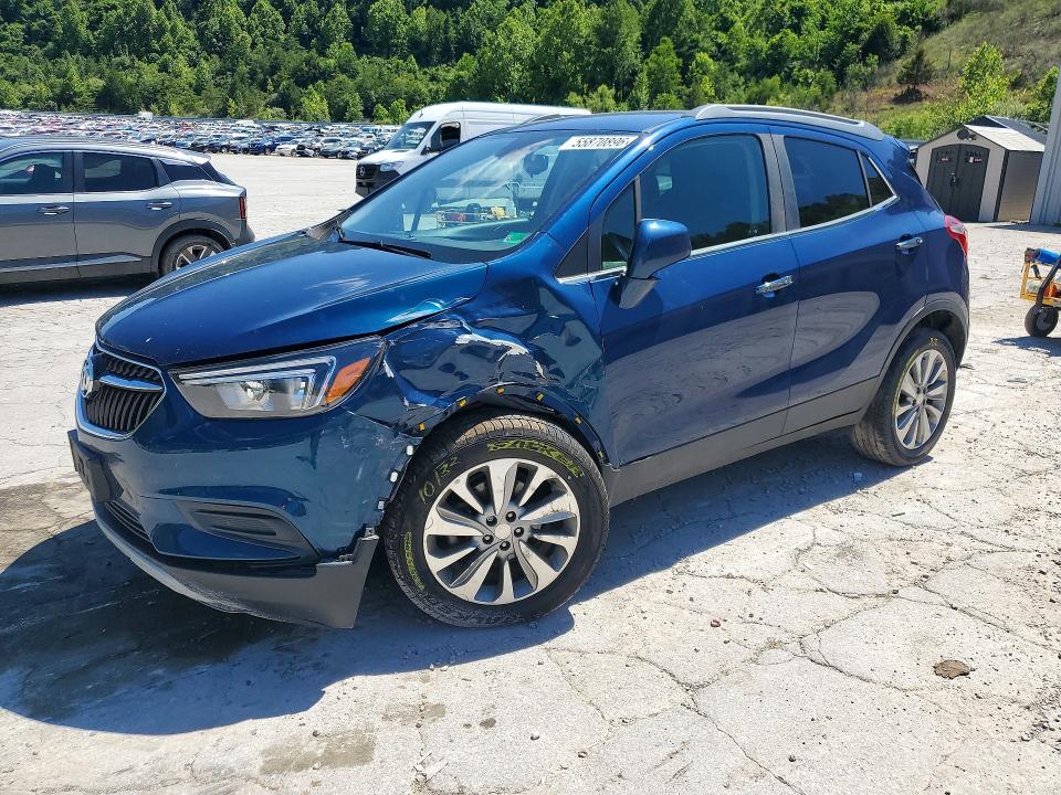 2020 Buick Encore VIN KL4CJESB5LB050143 COPART salvage auction — FRONT END, WV - SALVAGE CERTIFICATE, sold $1,750 on 2026-07-30 (photo 1)
