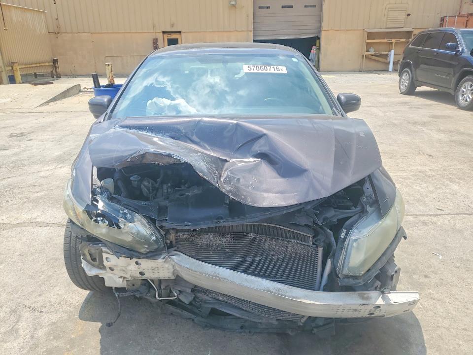 2014 Honda VIN 2HGFB2F99EH505819 COPART salvage auction — FRONT END, Sc - Cert Of Title-Salvage, sold $825 on 2026-07-31 (photo 5)