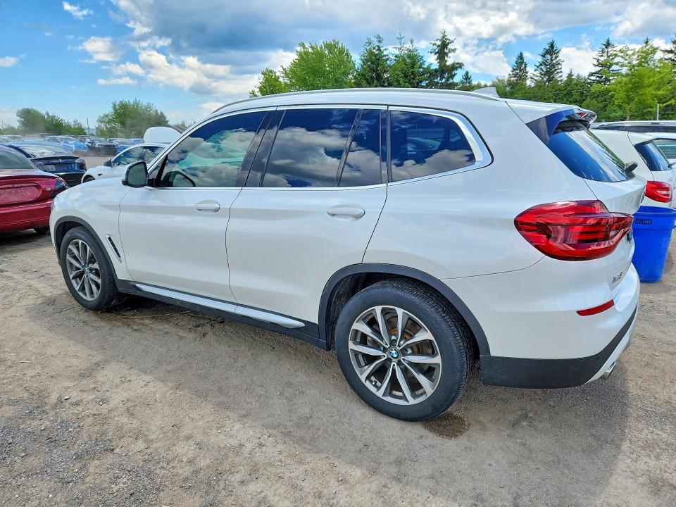 2019 BMW X3 VIN 5UXTR9C59KLP97752 COPART salvage auction — WATER/FLOOD, On - Permit No Brand - Unfit, sold $16,050 on 2026-07-07 (photo 2)