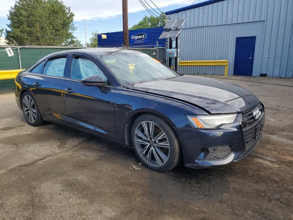 2021 Audi A6 VIN WAUE8AF24MN015393 COPART salvage auction — SIDE, Co - Public - Salvage Title, sold $7,100 on 2026-07-09 (photo 4)
