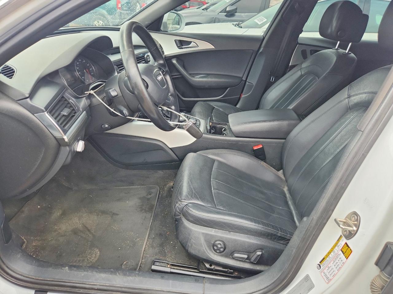 2012 Audi A6 VIN WAUHGAFC0CN034305 COPART salvage auction — Front End, IL - SALVAGE CERTIFICATE, sold $1,300 on 2026-07-09 (photo 7)