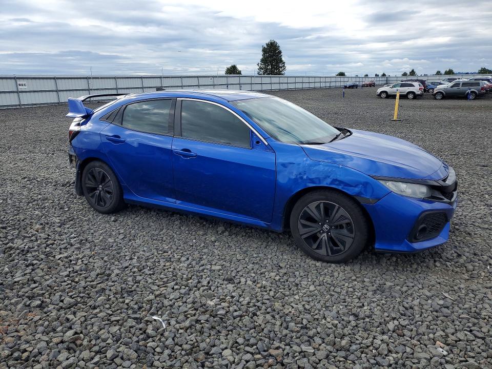 2017 Honda Civic VIN SHHFK7H71HU412485 COPART salvage auction — REAR END, Wa - Bill Of Sale, sold $2,700 on 2026-07-08 (photo 4)