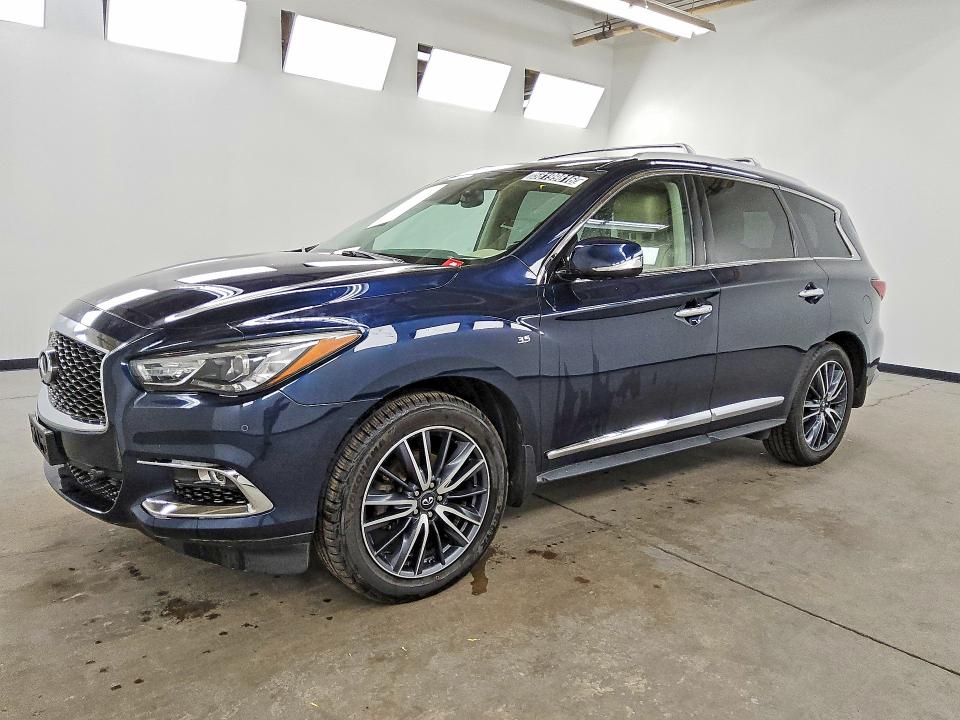 2017 Infiniti Qx60 VIN 5N1DL0MM8HC554849 COPART salvage auction — MECHANICAL, IL - CERTIFICATE OF TITLE, sold $275 on 2026-07-23 (photo 1)