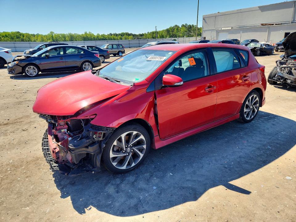 2016 Scion Im VIN JTNKARJE2GJ507714 COPART salvage auction — FRONT END, Va - Cert Of Title - Salvage, sold $325 on 2026-07-22 (photo 1)