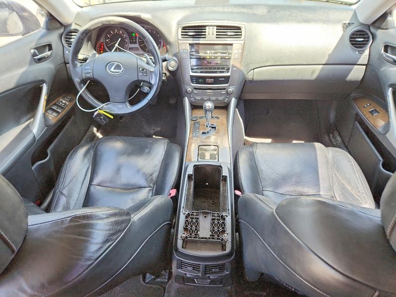 2010 Lexus Is VIN JTHBF5C23A5118936 COPART salvage auction — FRONT END, Ca - Cert Of Title-Salvaged, sold $600 on 2026-07-22 (photo 8)
