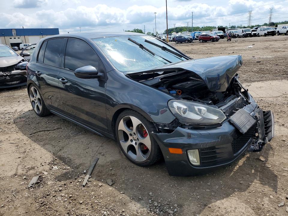 2011 Volkswagen Gti VIN WVWGD7AJ2BW224261 COPART salvage auction — FRONT END, Mi - Certificate Of Title, sold $500 on 2026-07-07 (photo 4)