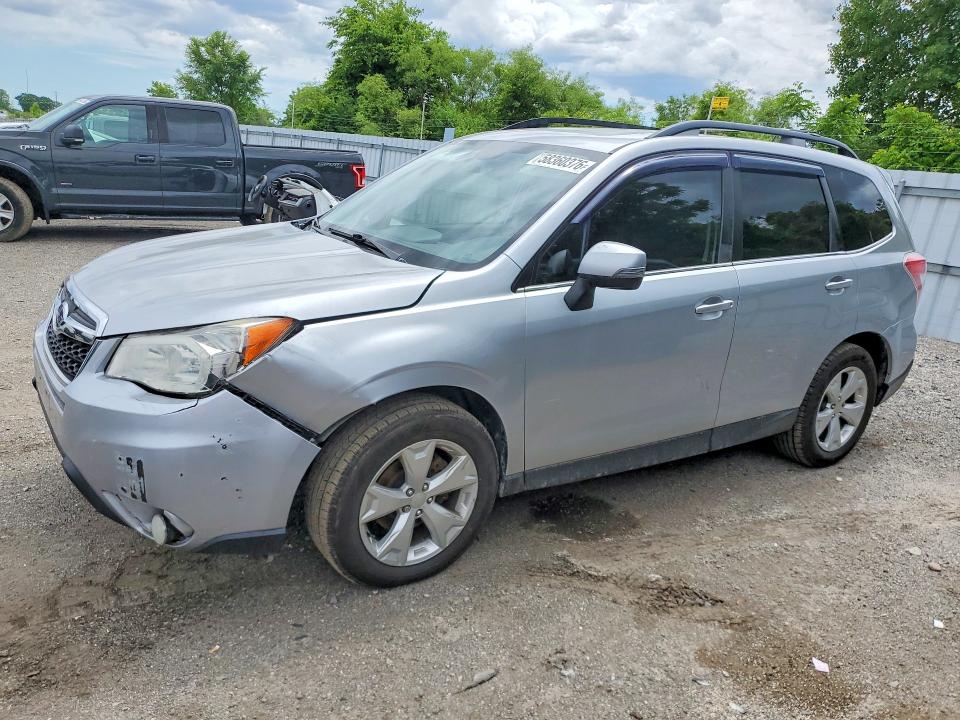 2014 Subaru Forester VIN JF2SJCPC6EH505834 COPART salvage auction — UNDERCARRIAGE, ON - PERMIT NO BRAND - UNFIT, sold $375 on 2026-07-16 (photo 1)