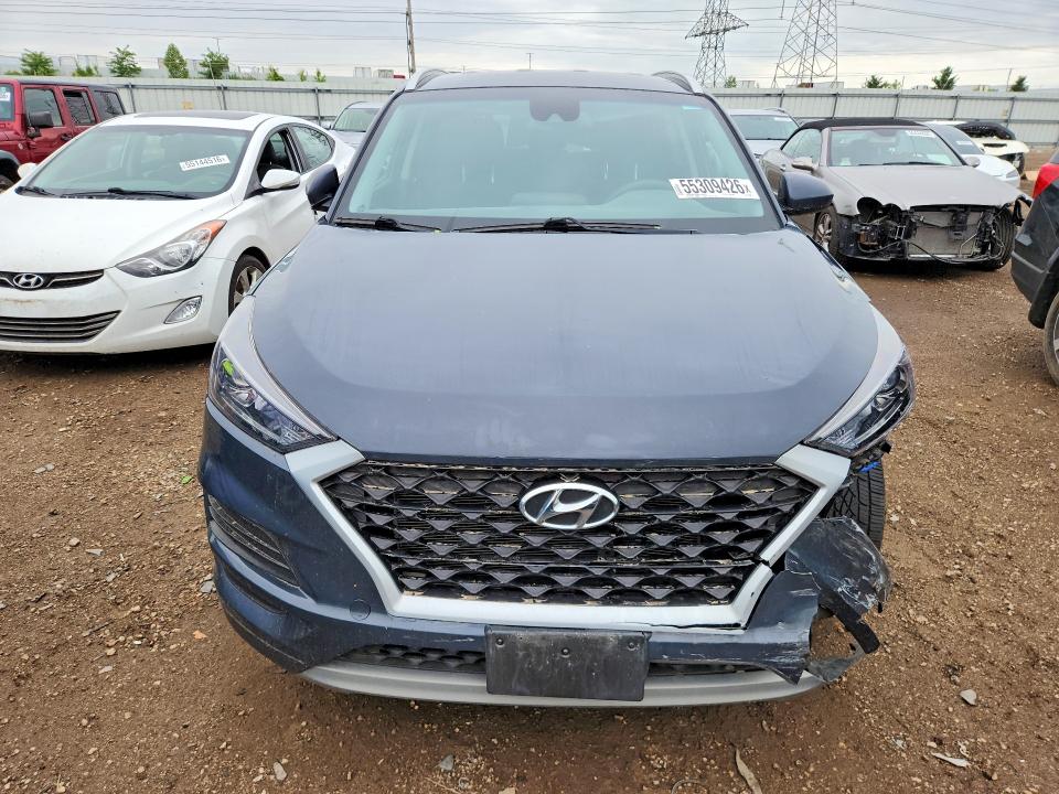 2020 Hyundai Tucson VIN KM8J33AL2LU216849 COPART salvage auction — REAR END, Il - Salvage Certificate, sold $3,200 on 2026-07-02 (photo 5)