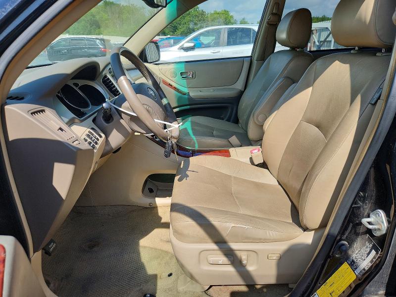 2004 Toyota Highlander VIN JTEEP21AX40028166 COPART salvage auction — FRONT END, Wi - Junked Vehicle Bill Of Sale, sold $600 on 2026-07-13 (photo 7)