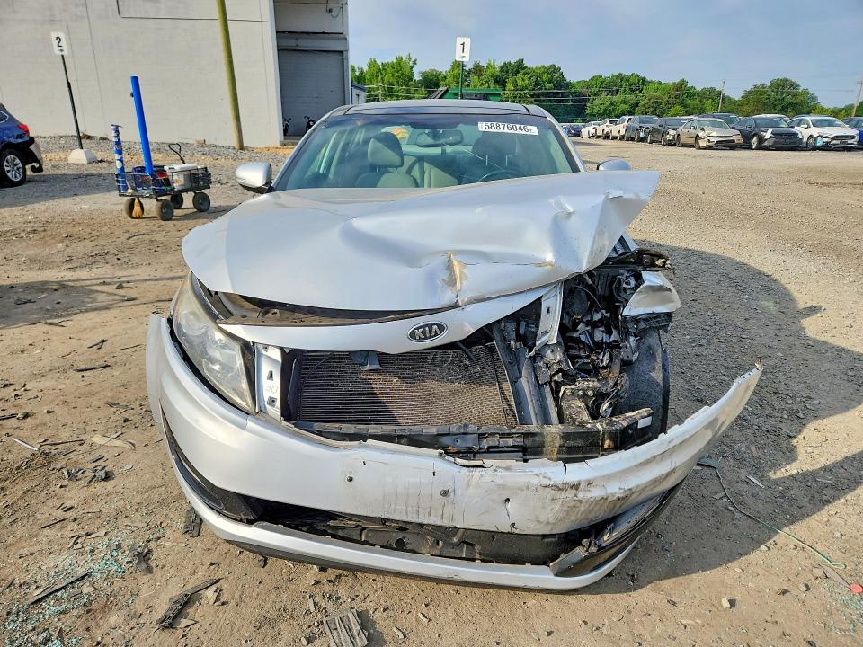 2012 Kia Optima VIN 5XXGN4A74CG060885 COPART salvage auction — FRONT END, Va - Cert Of Title - Salvage, sold $450 on 2026-07-15 (photo 5)