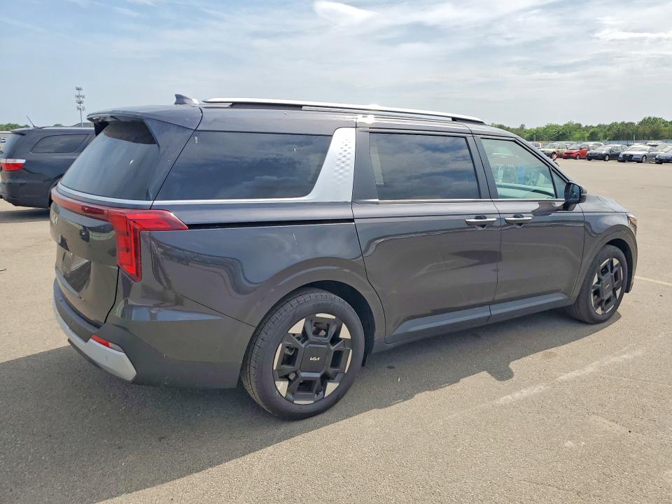 2025 Kia Carnival VIN KNDNC5K39S6527648 COPART salvage auction — FRONT END, NY - MV-907A SALVAGE CERTIFICATE, sold $300 on 2026-07-27 (photo 3)