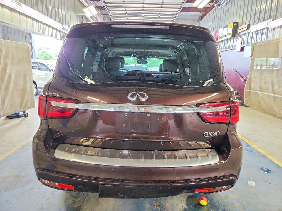 2018 Infiniti Qx80 VIN JN8AZ2NE2J9192503 COPART salvage auction — MECHANICAL, IL - CERTIFICATE OF TITLE (P), sold $8,200 on 2026-07-28 (photo 6)