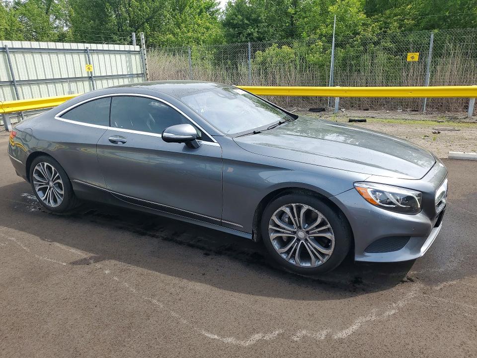 2016 Mercedes-benz S-klasse VIN WDDXJ8FB3GA015329 COPART salvage auction — MINOR DENT/SCRATCHES, In - Certificate Of Title, sold $11,100 on 2026-07-28 (photo 4)