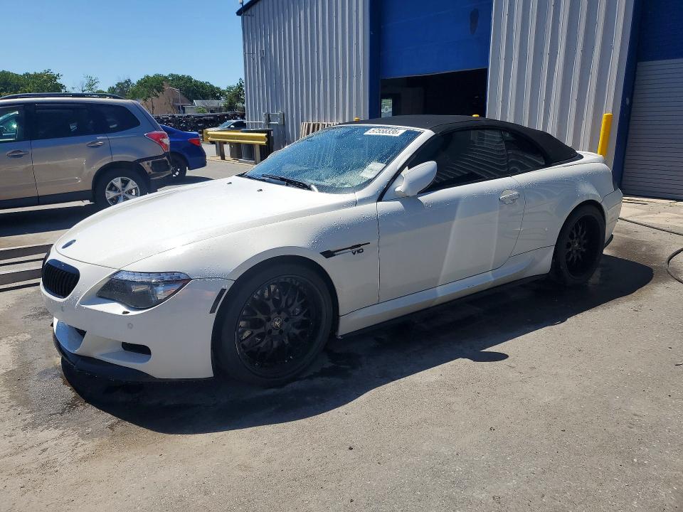 2008 BMW M6 VIN WBSEK93548CY79260 — COPART salvage auction photo