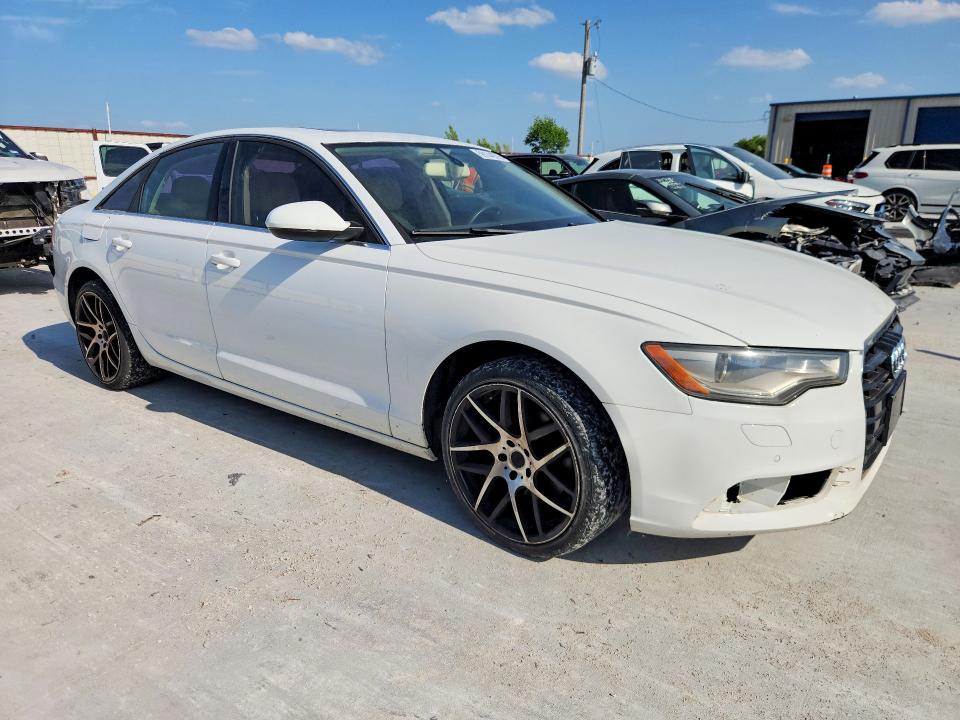 2012 Audi A6 VIN WAUDFAFC5CN146549 COPART salvage auction — NORMAL WEAR, TX - BONDED TITLE - CLEAN, sold $450 on 2026-07-31 (photo 4)