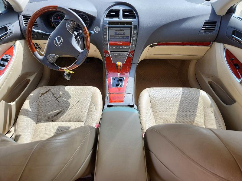 2011 Lexus ES VIN JTHBK1EG0B2470839 COPART salvage auction — UNDERCARRIAGE, Tx - Salvage Vehicle Title, sold $350 on 2026-07-30 (photo 8)