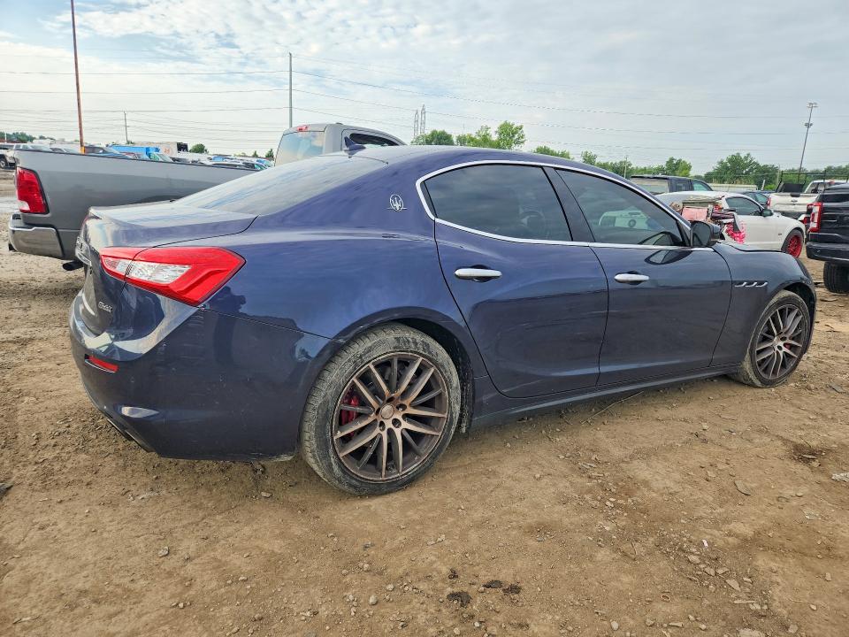 2018 Maserati Ghibli VIN ZAM57YTAXJ1278657 COPART salvage auction — FRONT END, MI - CERTIFICATE OF TITLE, sold $3,150 on 2026-07-14 (photo 3)
