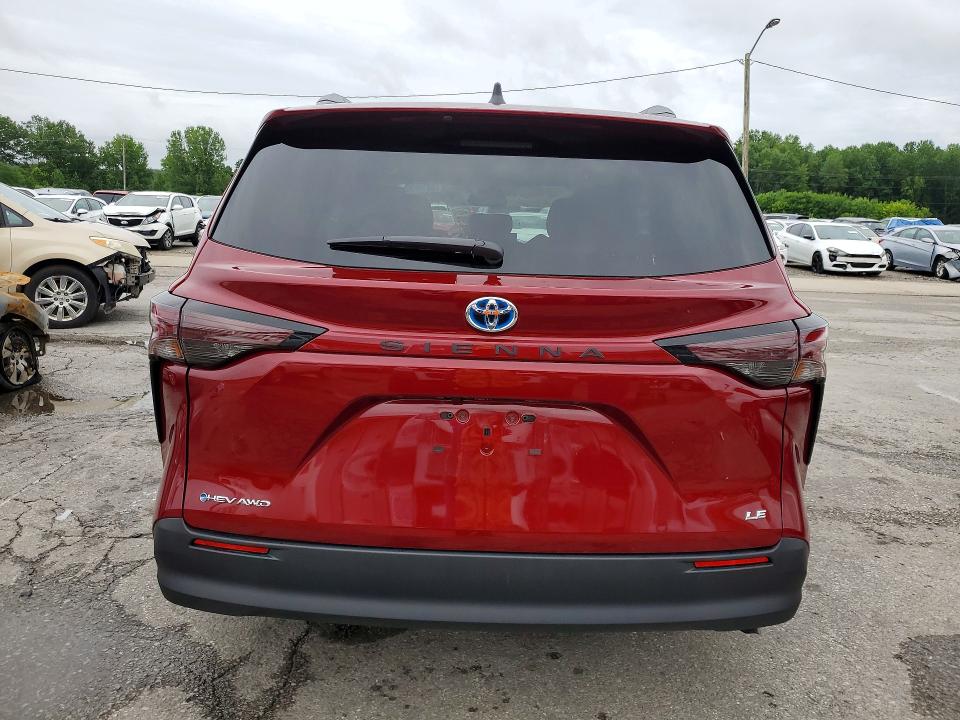 2025 Toyota Sienna VIN 5TDBSKFC1SS201597 COPART salvage auction — SIDE, Oh - Cert Of Title-Salvage, sold $12,000 on 2026-07-23 (photo 6)