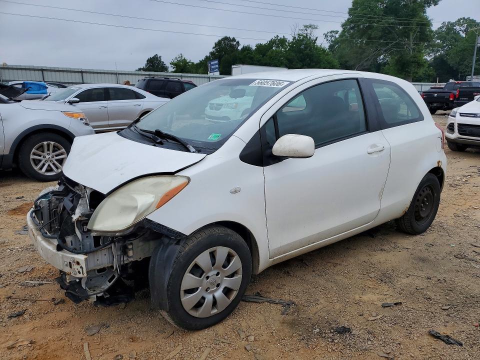 2007 Toyota Yaris VIN JTDJT923075079061 COPART salvage auction — FRONT END, Va - Cert Of Title - Salvage, sold $675 on 2026-07-06 (photo 1)