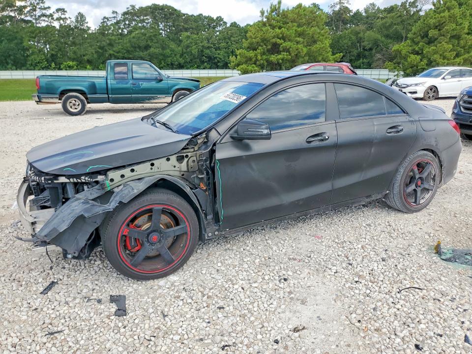 2016 Mercedes-benz Cla-klasse VIN WDDSJ4EB5GN354316 COPART salvage auction — FRONT END, TX - CERTIFICATE OF TITLE, sold $1,500 on 2026-07-24 (photo 1)