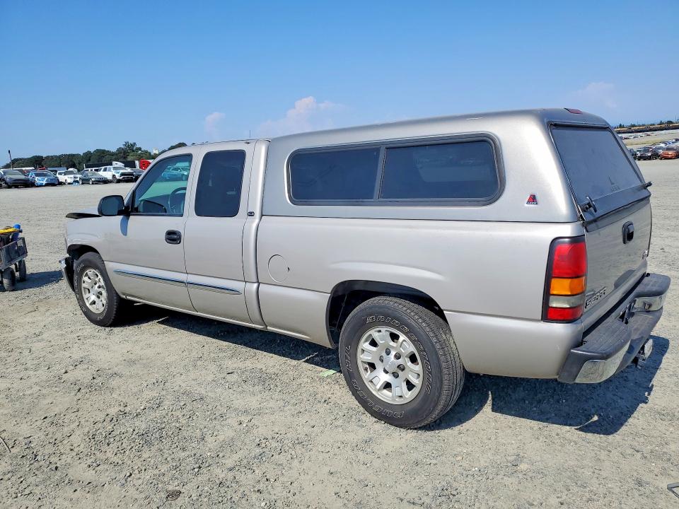 2005 Gmc SIERRA VIN 1GTEC19V95Z100666 COPART salvage auction — FRONT END, Ca - Salvage Certificate, sold $3,650 on 2026-07-09 (photo 2)