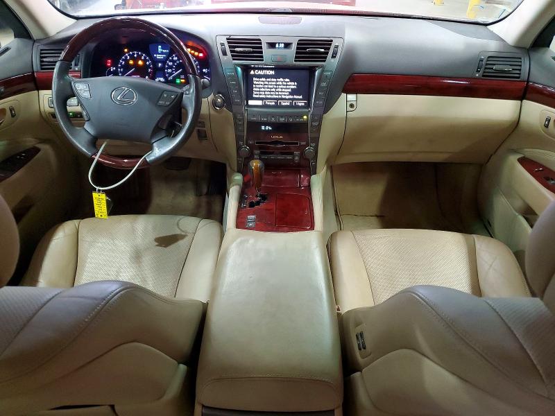 2007 Lexus Ls 460 VIN JTHBL46F375047649 COPART salvage auction — MINOR DENT/SCRATCHES, Ma - Certificate Of Title (P), sold $4,500 on 2026-07-21 (photo 8)