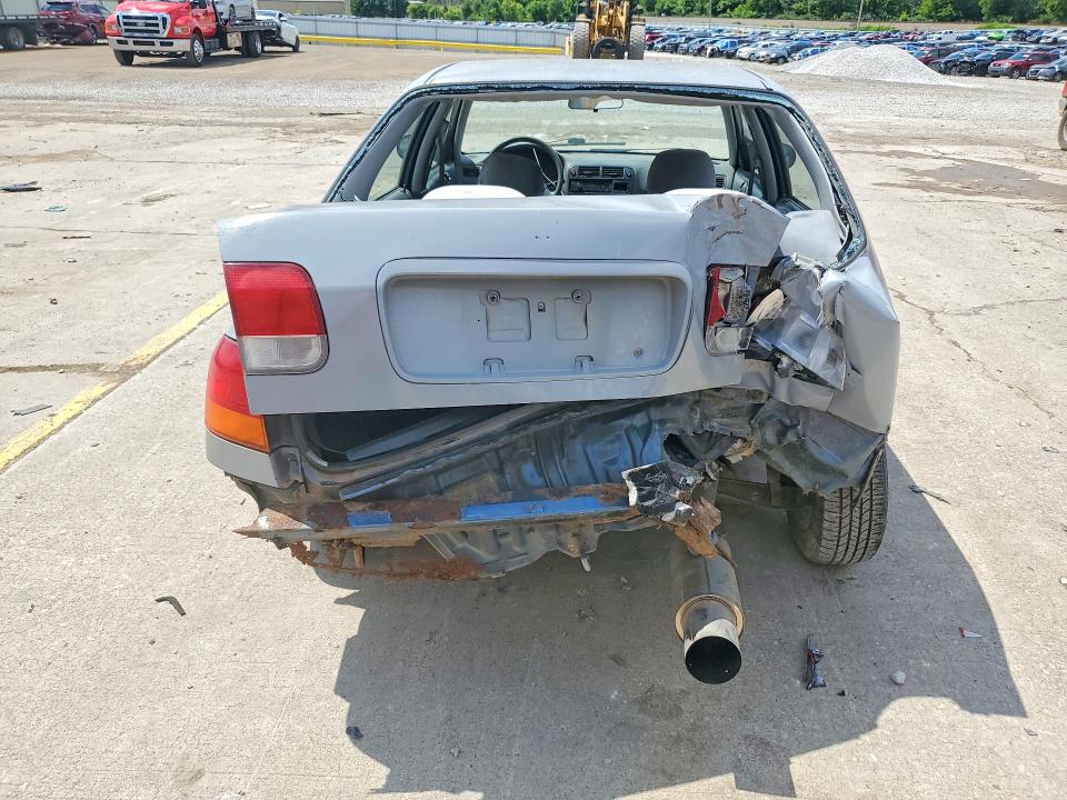 1997 Honda Civic VIN JHMEJ6573VS016599 COPART salvage auction — REAR END, Ky - Cert Of Title-Salvage, sold $300 on 2026-07-22 (photo 6)