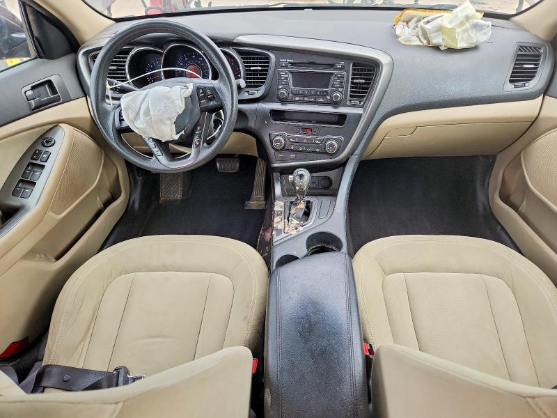 2011 Kia Optima VIN KNAGM4A71B5070549 COPART salvage auction — FRONT END, Va - Cert Of Title - Salvage, sold $650 on 2026-07-14 (photo 8)