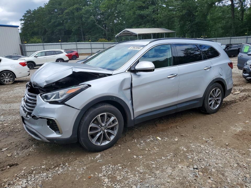 2017 Hyundai VIN KM8SM4HF7HU206249 COPART salvage auction — FRONT END, Ga - Cert Of Title-Salvage, sold $2,550 on 2026-07-31 (photo 1)