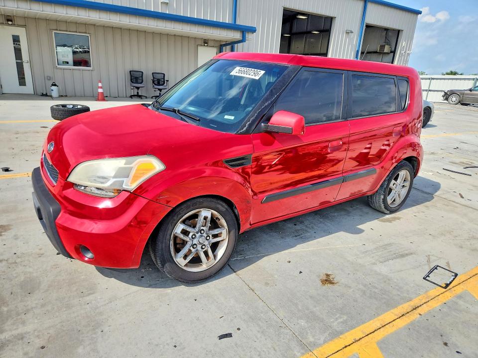 2010 Kia Soul VIN KNDJT2A27A7172235 COPART salvage auction — FRONT END, Ky - Cert Of Title-Salvage, sold $350 on 2026-07-16 (photo 1)