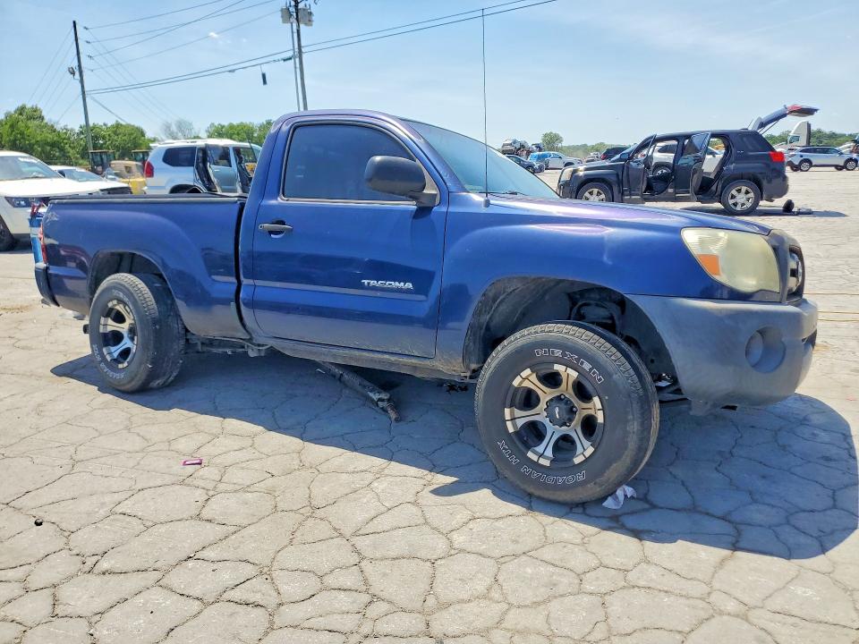 2007 Toyota Tacoma VIN 5TENX22N37Z359133 COPART salvage auction — FRONT END, Tn - Salvage Certificate, sold $2,050 on 2026-07-27 (photo 4)