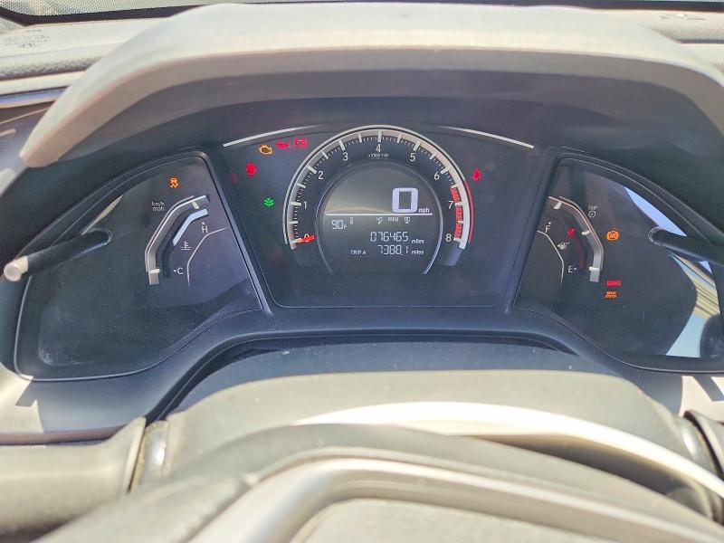 2018 Honda Civic VIN SHHFK7G23JU212235 COPART salvage auction — FRONT END, Salvage Title, sold $90 on 2026-07-24 (photo 9)