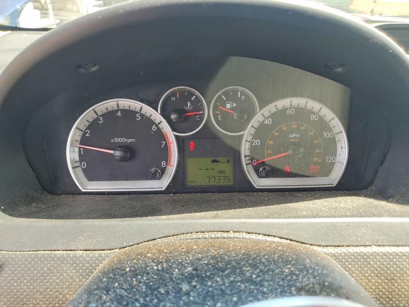 2010 Chevrolet Aveo VIN KL1TD6DE1AB111227 COPART salvage auction — MINOR DENT/SCRATCHES, Tn - Certificate Of Title, sold $750 on 2026-07-27 (photo 9)