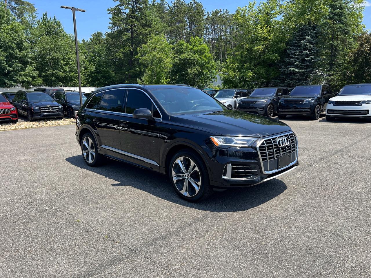 2021 Audi Q7 VIN WA1LXAF71MD016381 — COPART salvage auction photo