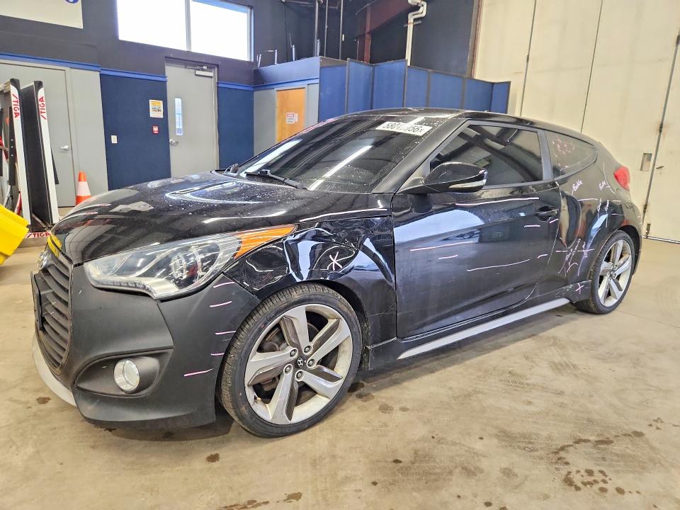 2013 Hyundai VIN KMHTC6AE2DU155726 COPART salvage auction — FRONT END, CT - CERT OF TITLE-SALVAGE, sold $650 on 2026-07-02 (photo 1)
