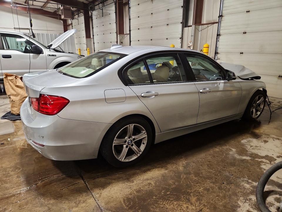 2015 BMW 3er VIN WBA3B5C58FF960570 COPART salvage auction — FRONT END, Pa - Certificate Of Salvage, sold $500 on 2026-07-17 (photo 3)