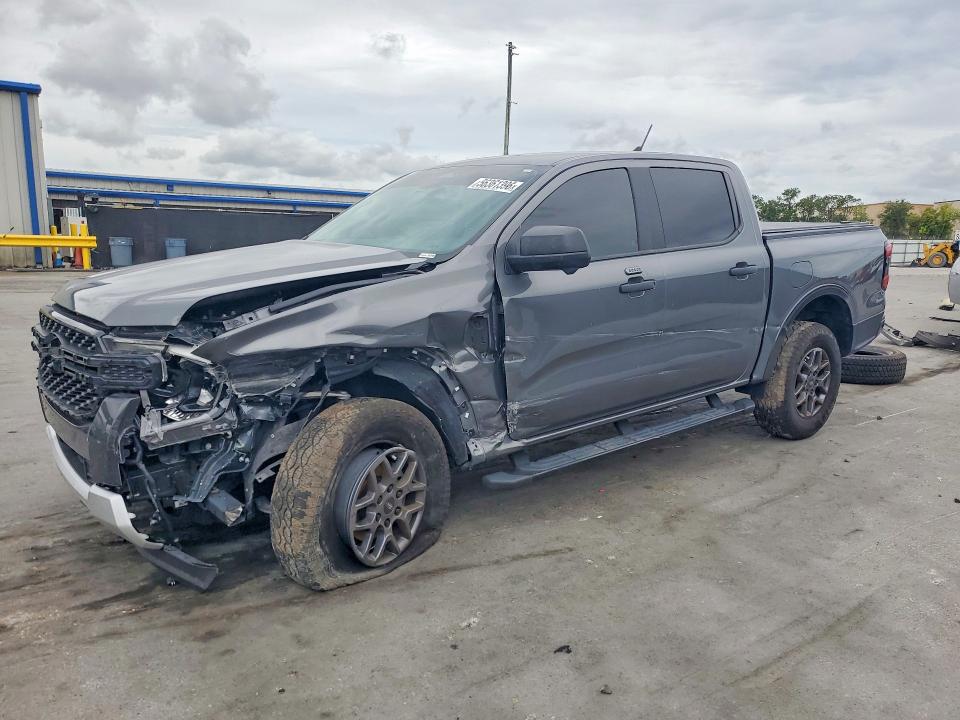 2024 Ford Ranger VIN 1FTER4GH1RLE32347 COPART salvage auction — FRONT END, Fl - Cert Of Title Slvg Rebuildable, sold $10,900 on 2026-07-02 (photo 1)