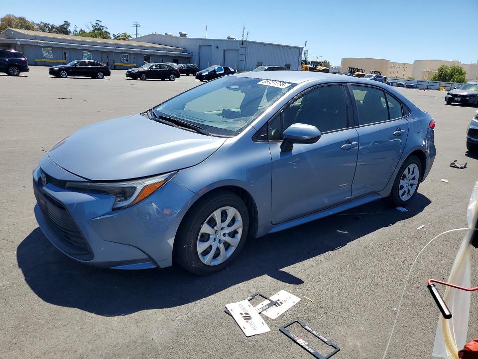 2023 Toyota Corolla VIN JTDBCMFEXPJ005253 COPART salvage auction — REAR END, Salvage Title, sold $4,100 on 2026-07-22 (photo 1)