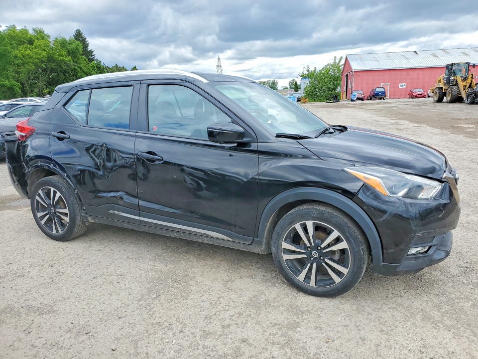 2019 Nissan Kicks VIN 3N1CP5CU9KL527662 COPART salvage auction — VANDALISM, On - Permit Rebuilt - Unfit, sold $3,050 on 2026-07-03 (photo 4)