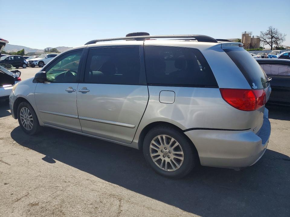 2008 Toyota Sienna VIN 5TDZK23C48S217336 COPART salvage auction — REAR END, Ca - Salvage Certificate, sold $525 on 2026-07-09 (photo 2)