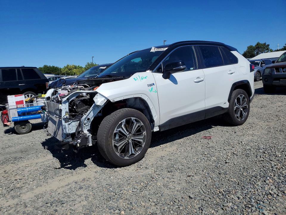 2024 Toyota Rav 4 VIN JTMEB3FV2RD232576 COPART salvage auction — FRONT END, Ca - Salvage Certificate, sold $19,200 on 2026-07-14 (photo 1)