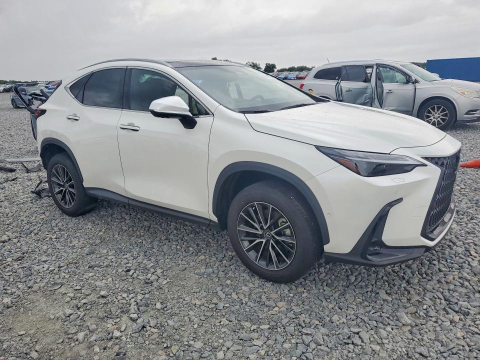 2024 Lexus Nx VIN JTJHKCEZ0R2031334 COPART salvage auction — SIDE, Fl - Cert Of Title Slvg Rebuildable, sold $24,900 on 2026-07-10 (photo 4)