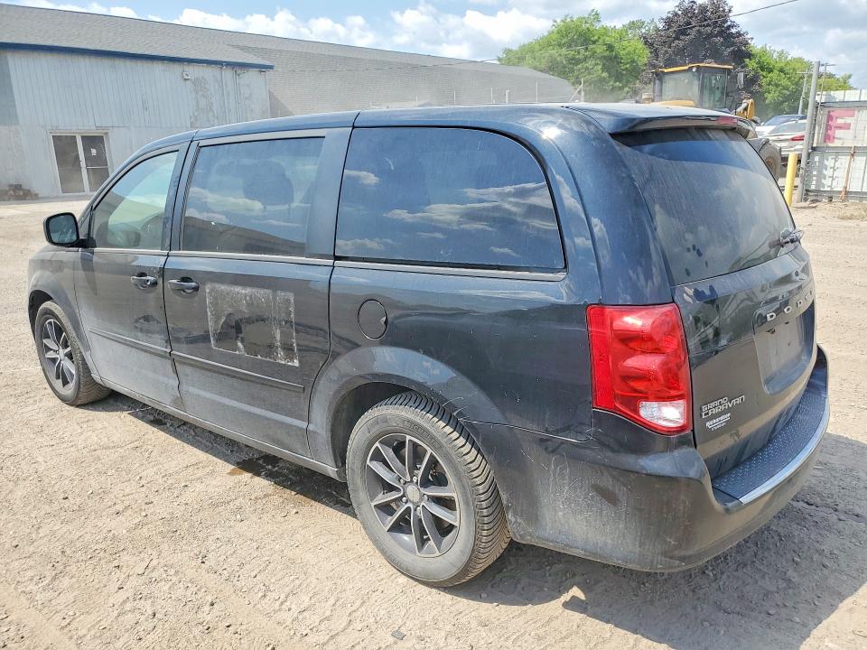 2017 Dodge Caravan VIN 2C4RDGEG6HR558589 COPART salvage auction — WATER/FLOOD, Mi - Cert Of Title-Flood Vehicle, sold $800 on 2026-07-22 (photo 2)