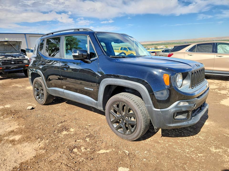 2017 Jeep VIN ZACCJBBB4HPG00918 COPART salvage auction — REAR END, Nm - Cert Of Title-Salvage, sold $1,350 on 2026-07-13 (photo 4)